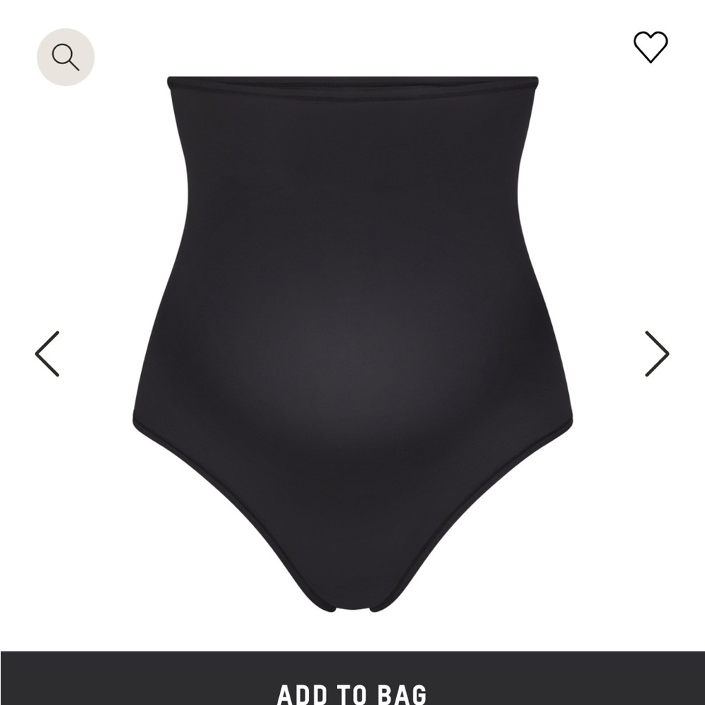 Skims high waisted maternity panties